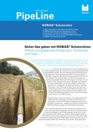 HOBAS Schutzrohre