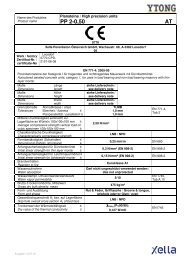 Plansteine PP 2 - 0,50 - Ytong