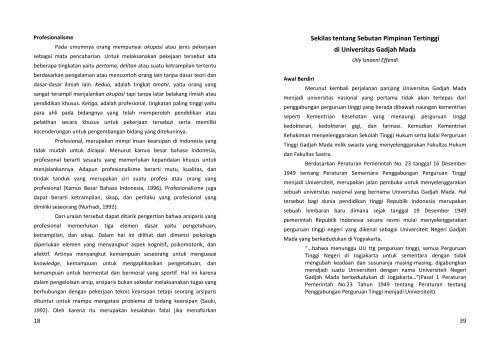 Buletin Khazanah Maret 2012 - Arsip UGM - Universitas Gadjah Mada