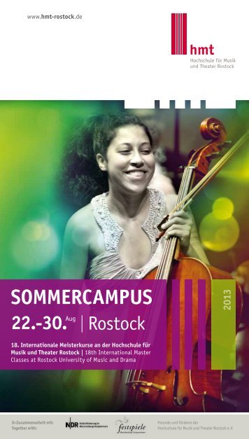 SommErcampuS - Hochschule fÃ¼r Musik und Theater Rostock