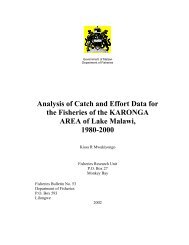 Karonga - The Cichlid Fishes of Lake Malawi, Africa