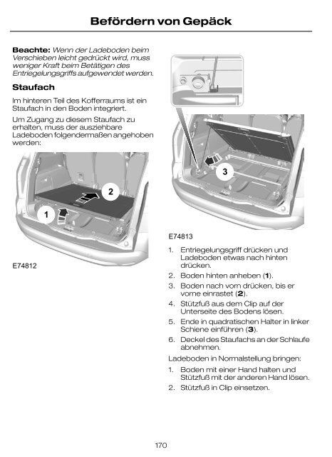 Feel the difference FordMondeo Betriebsanleitung