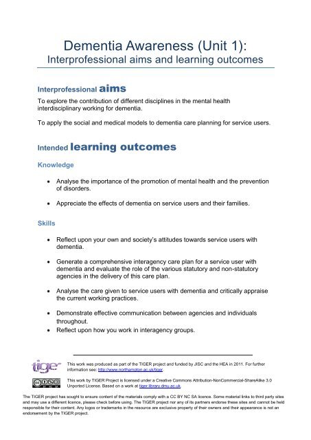 dementia aetiology clinical nature of dementia