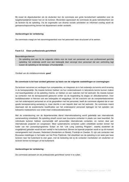 chemie - Het Hogeronderwijsregister