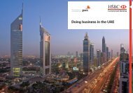 Doing business in the UAE - HSBC Global Connections