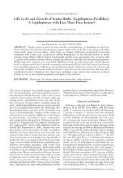 Life Cycle and Growth of Senita Moths (Lepidoptera ... - BioOne