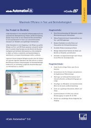 Produktbroschüre (PDF) - HBM nCode