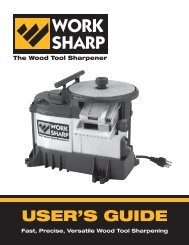 Work Sharp 3000 User Guide .PDF - Highland Woodworking