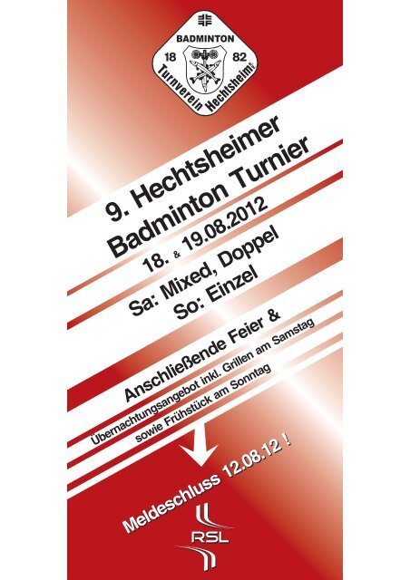 INFO 07/12 - Badmintonverband Rheinhessen-Pfalz e.v.