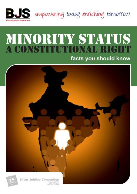 Minority Status Brochure - Bharatiya Jain Sanghatana