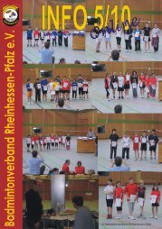 Endergebnisse 1. Bezirksrangliste Nord 2010 - Badmintonverband ...