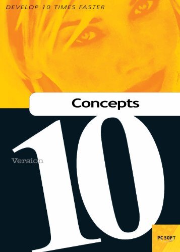 Concepts - WINDEV et WEBDEV