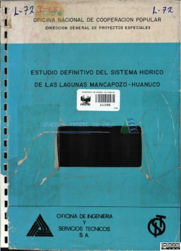 1 - Autoridad Nacional del Agua