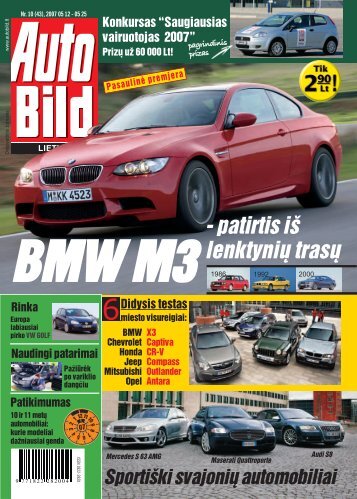 Žurnalas apie automobilius Autobild - Autobild.lt - Veidas.lt