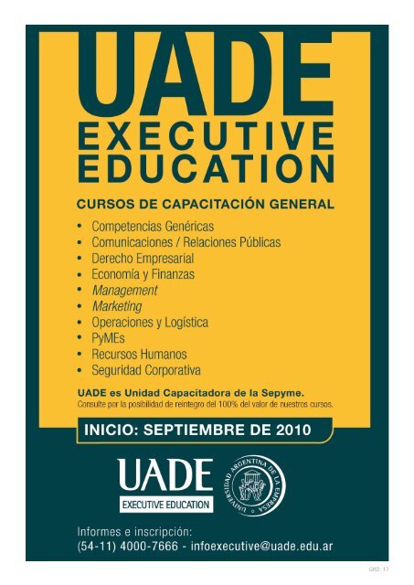 GRD. 1 - Universidad Argentina de la Empresa