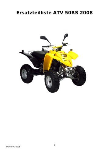 Adly Herkules ATV 50 RS XXL SuperSonic 2008 1.0