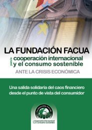 La FundaciÃƒÂ³n FACUA ante la crisis econÃƒÂ³mica. Una salida solidaria ...