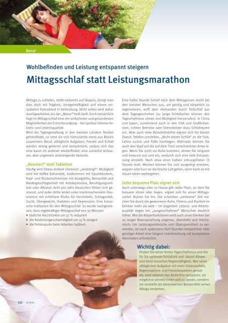 Fit durch den Sommer - BKK Medicus