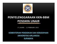 PENYELENGGARAAN KKN-BBM POSDAYA UNAIR