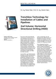 Trenchless Technology for Installation of Cables and Pipelines 2nd ...