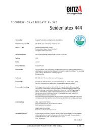 Seidenlatex 444 - einzA