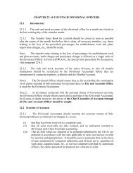 Chapter 22 – Accounts of Divisional Officers - Ccamoud.nic.in