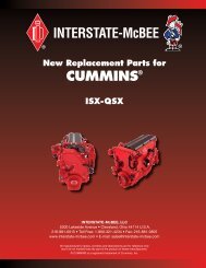 CummiNsÃ‚Â® - Interstate McBee