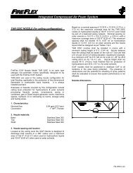 TAR-225C Compressed Air Foam Total Flooding Nozzles