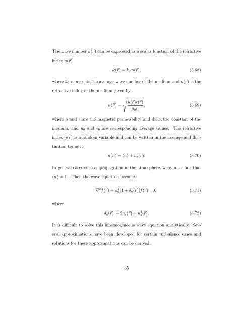 OPTIMAL BEAM FORMING FOR LASER BEAM PROPAGATION ...