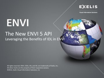 envi(/current) - Exelis Visual Information Solutions
