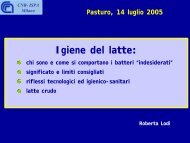 igiene del latte dott.ssa lodi.pdf - Consorzio produttori latte crudo