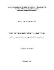 ZÃKLADY HOLISTICKÃHO MARKETINGU - matus