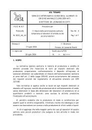 Indicazioni per il rilascio della autorizzazione sanitaria temporanea ...