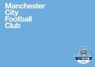 The Management - Manchester City Football Club