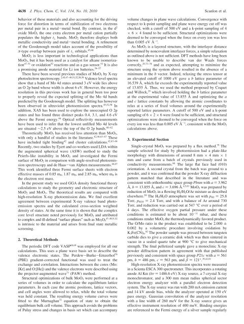 Theoretical and Experimental Study of the Electronic Structures of ...