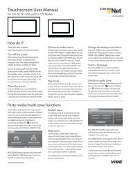 Touchscreen User Manual - ColoradoVNet
