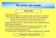 The proton spin puzzle