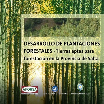 Cartilla Desarrollo de Plantaciones Forestales - FundaciÃ³n ProYungas