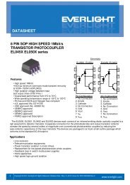 8 PIN SOP HIGH SPEED 1Mbit/s TRANSISTOR ... - Everlight.com