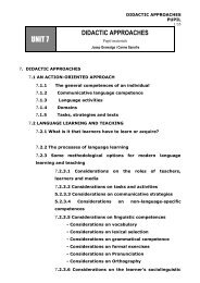 UNIT 5 didactic approaches pupil - Cefire