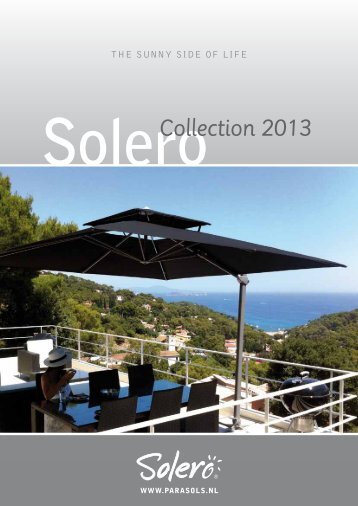 SoleroCollection 2013 - Solero Parasols
