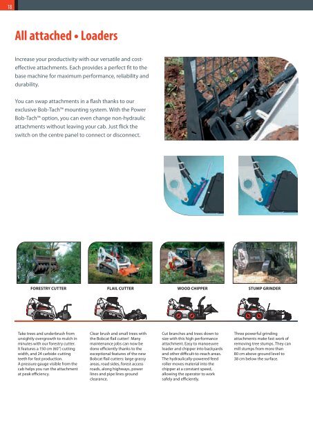 Forestry - Brochure - Bobcat