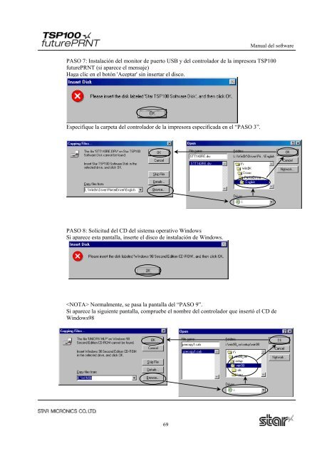 TSP100 Software Manual