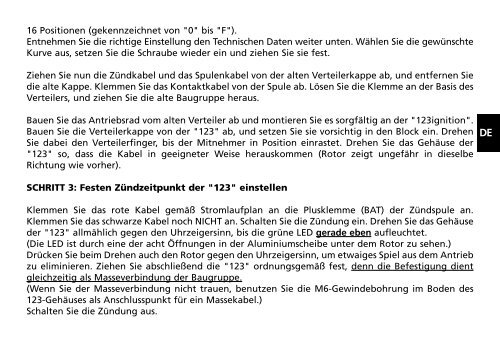 123\ROVER-8-R-V Mounting instructions Montagevoorschrift ...