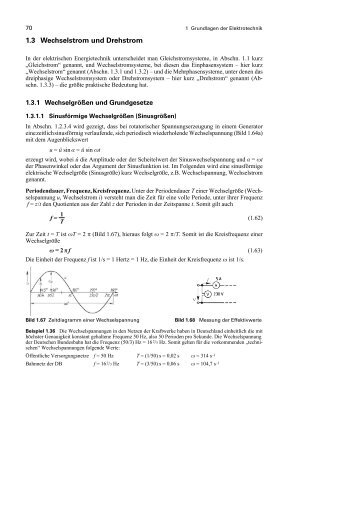 1.3 Wechselstrom und Drehstrom