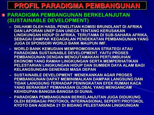 PARADIGMA-PARADIGMA PEMBANGUNAN - WordPress.com