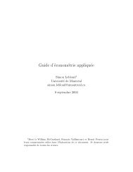 Guide d'econometrie appliquee