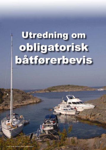 Les hele rapporten fra arbeidsgruppen her. - SjÃ¸fartsdirektoratet