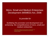 (MSMED) Act, 2006 - tnkpsc.com