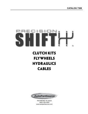 clutch kits flywheels hydraulics cables - AutoPartSource